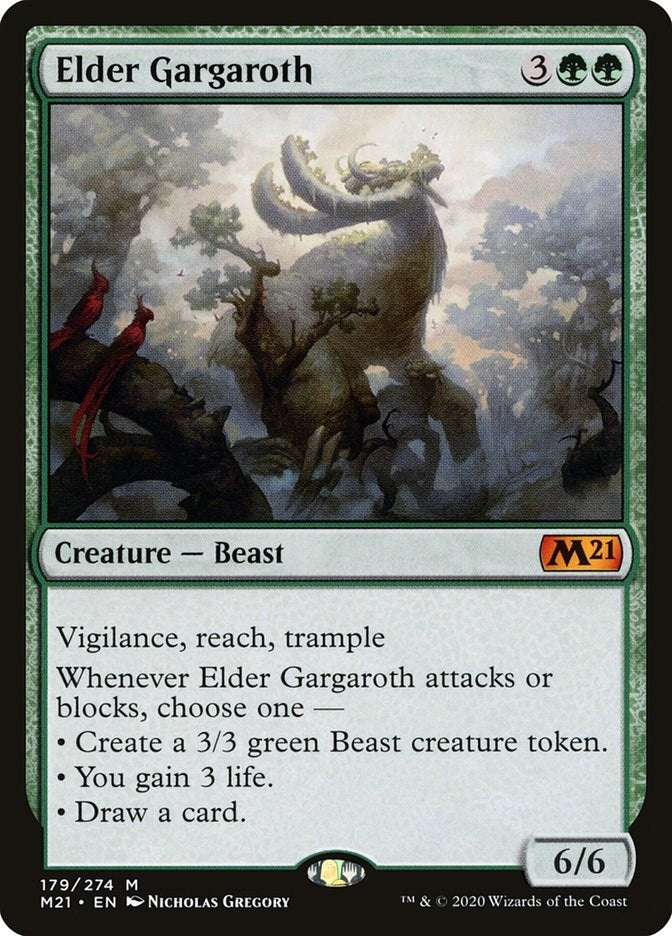 Image for Elder Gargaroth (Core Set 2021) (179) - Magic: The Gathering