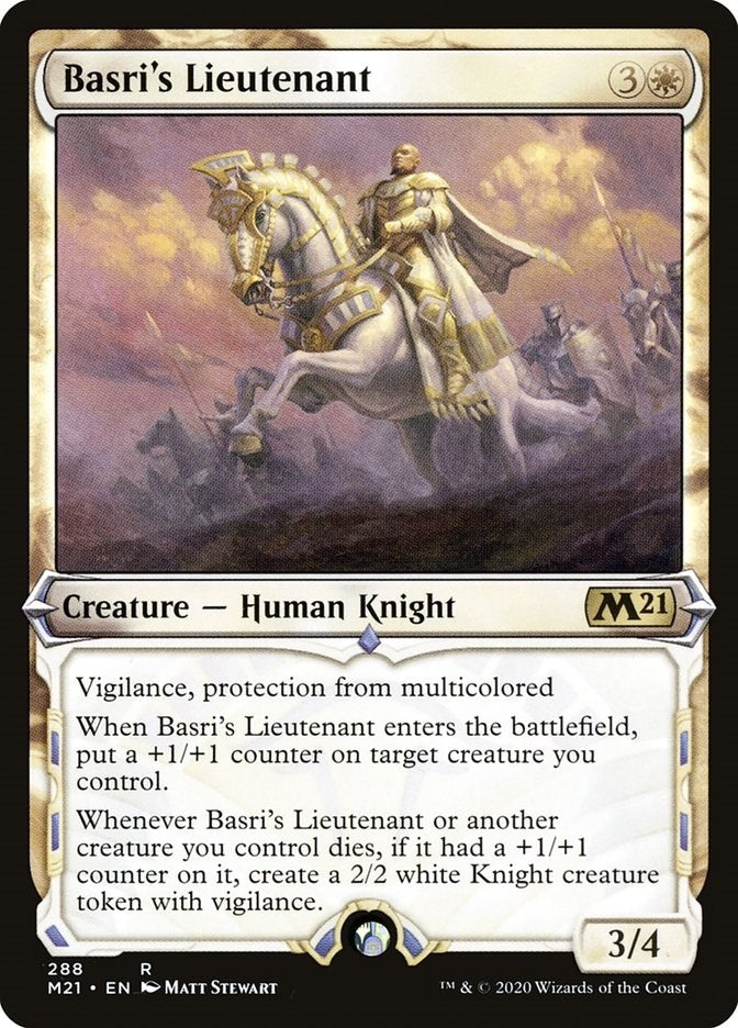 Image for Basri's Lieutenant (Showcase) (Core Set 2021) (288) - Magic: The Gathering