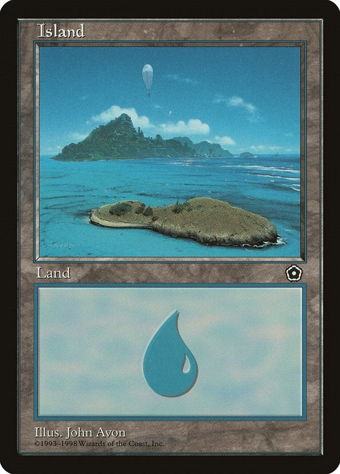 Image for Island (155) (Portal Second Age) (155) - Magic: The Gathering
