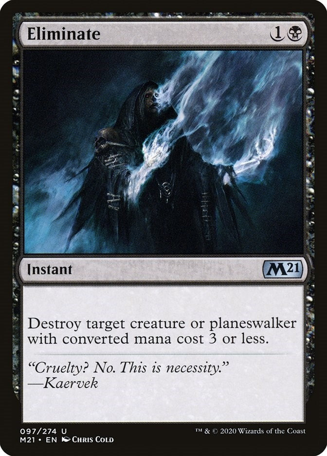 Image for Eliminate (Core Set 2021) (97) - Magic: The Gathering