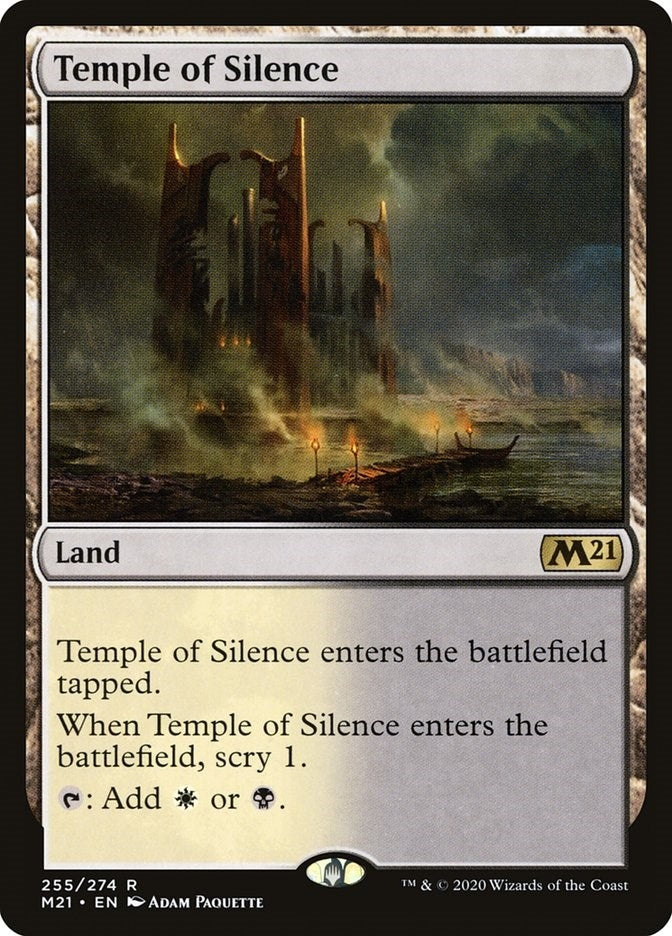 Image for Temple of Silence (Core Set 2021) (255) - Magic: The Gathering