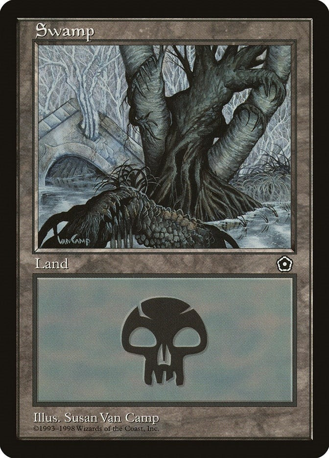 Image for Swamp (163) (Portal Second Age) (163) - Magic: The Gathering
