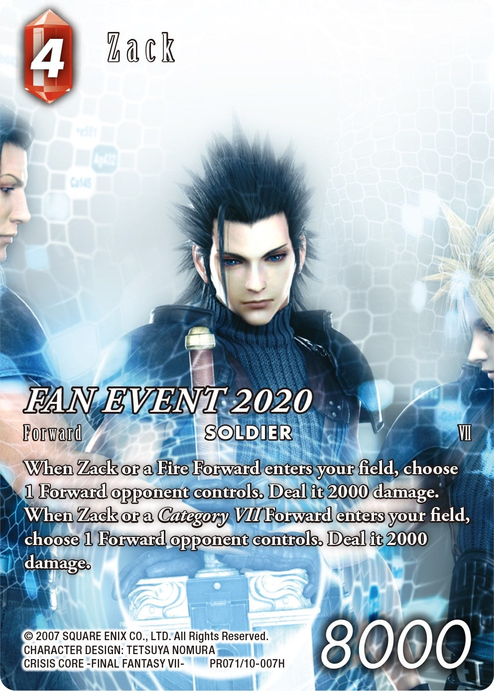 Image for Zack - PR071/007H (FF: Promo Cards) (PR071/007H) - Final Fantasy TCG