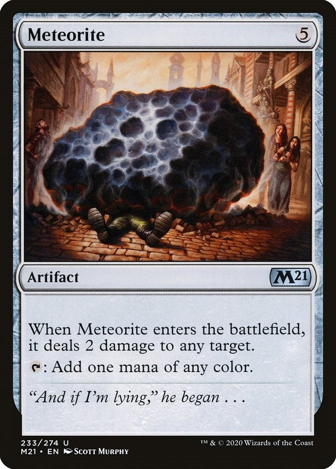 Image for Meteorite (Core Set 2021) (233) - Magic: The Gathering