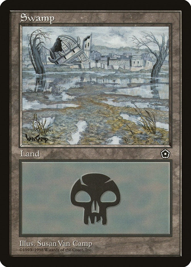 Image for Swamp (165) (Portal Second Age) (165) - Magic: The Gathering