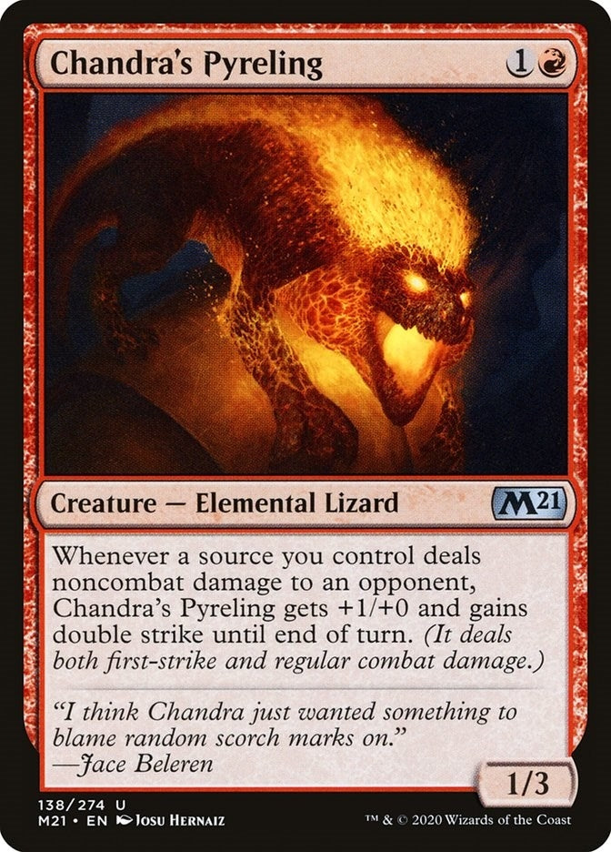 Image for Chandra's Pyreling (Core Set 2021) (138) - Magic: The Gathering