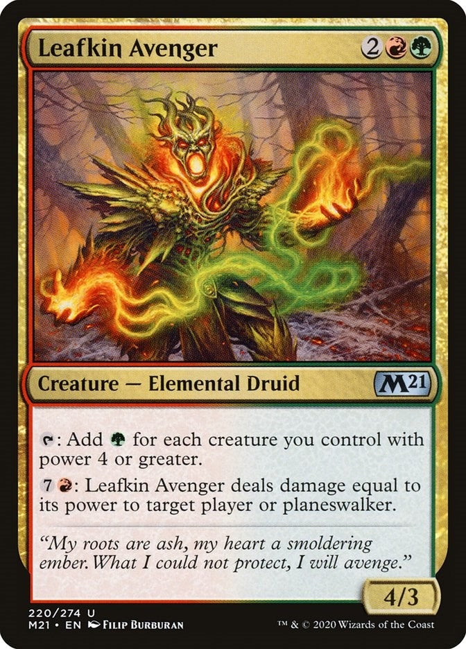 Image for Leafkin Avenger (Core Set 2021) (220) - Magic: The Gathering