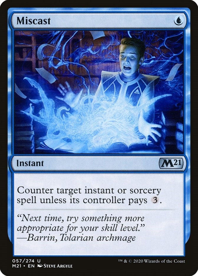 Image for Miscast (Core Set 2021) (57) - Magic: The Gathering