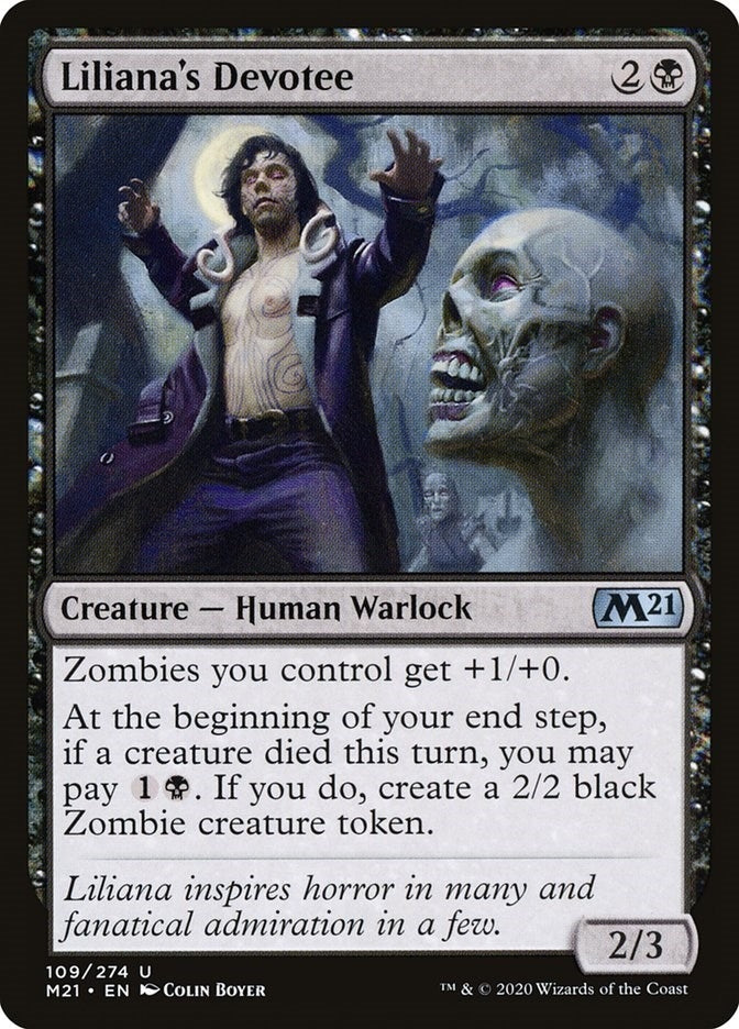 Image for Liliana's Devotee (Core Set 2021) (109) - Magic: The Gathering