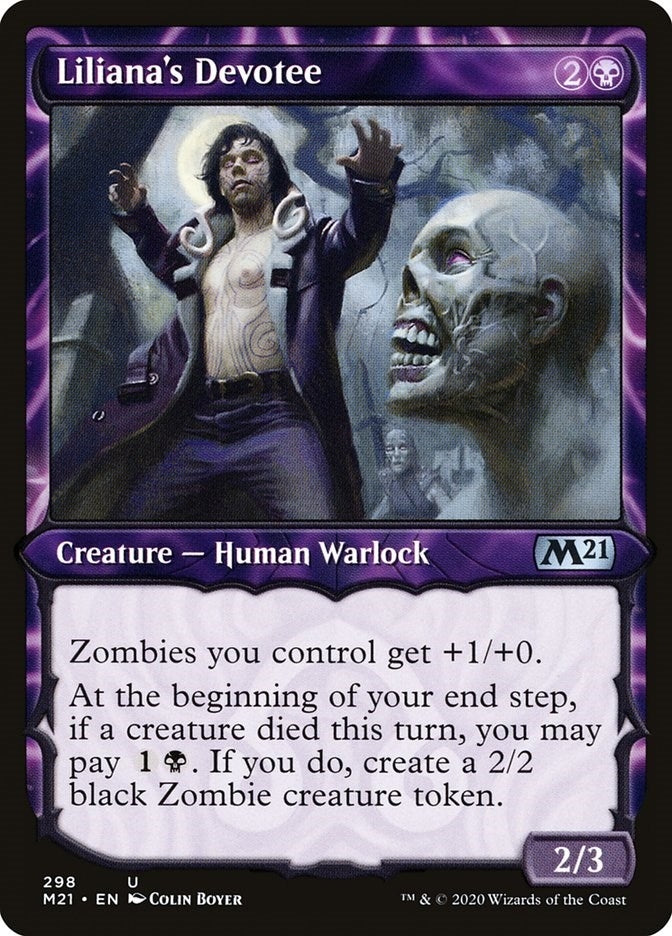 Image for Liliana's Devotee (Showcase) (Core Set 2021) (298) - Magic: The Gathering