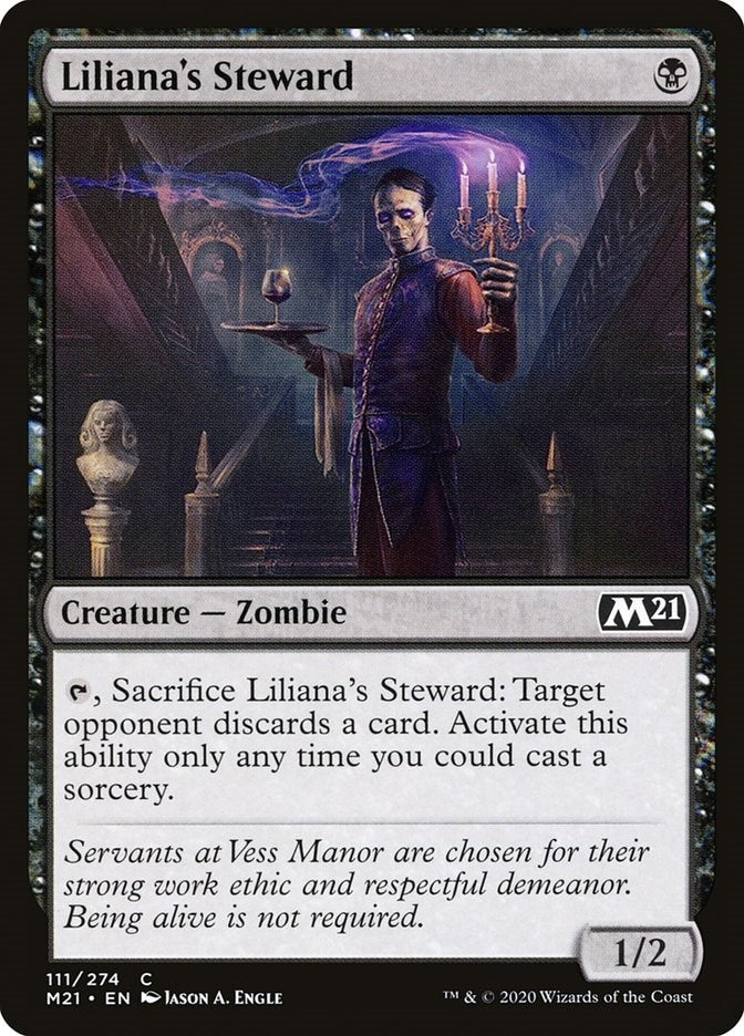Image for Liliana's Steward (Core Set 2021) (111) - Magic: The Gathering