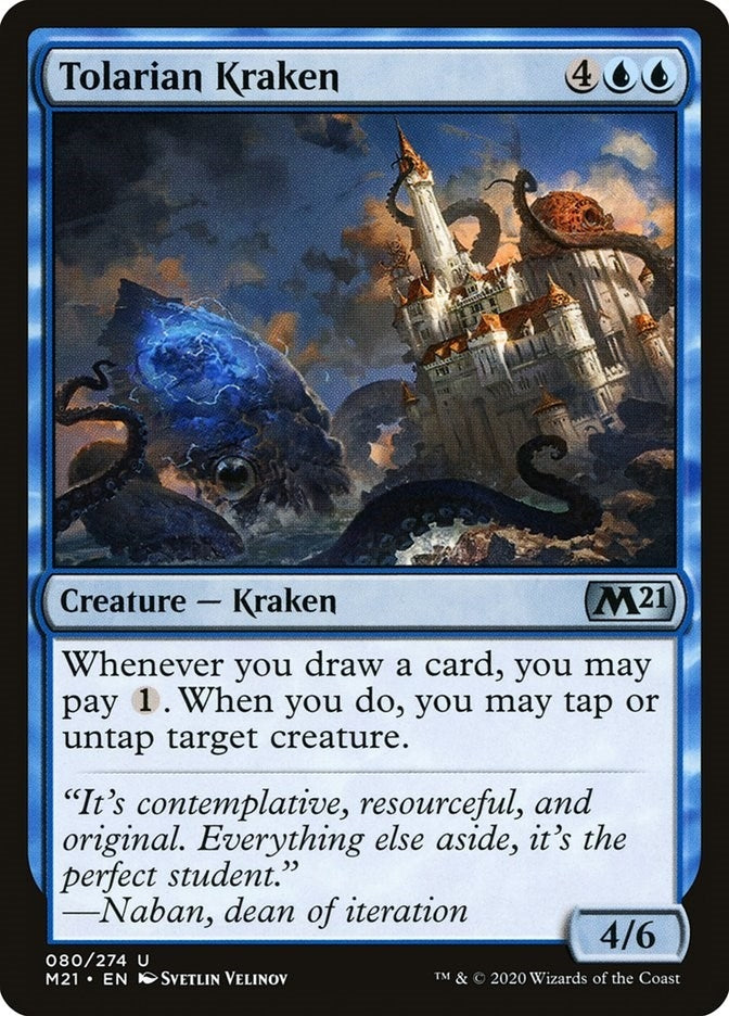 Image for Tolarian Kraken (Core Set 2021) (80) - Magic: The Gathering
