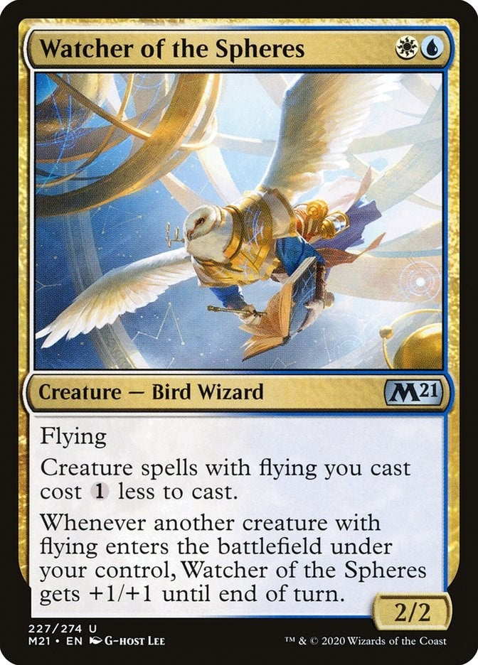 Image for Watcher of the Spheres (Core Set 2021) (227) - Magic: The Gathering