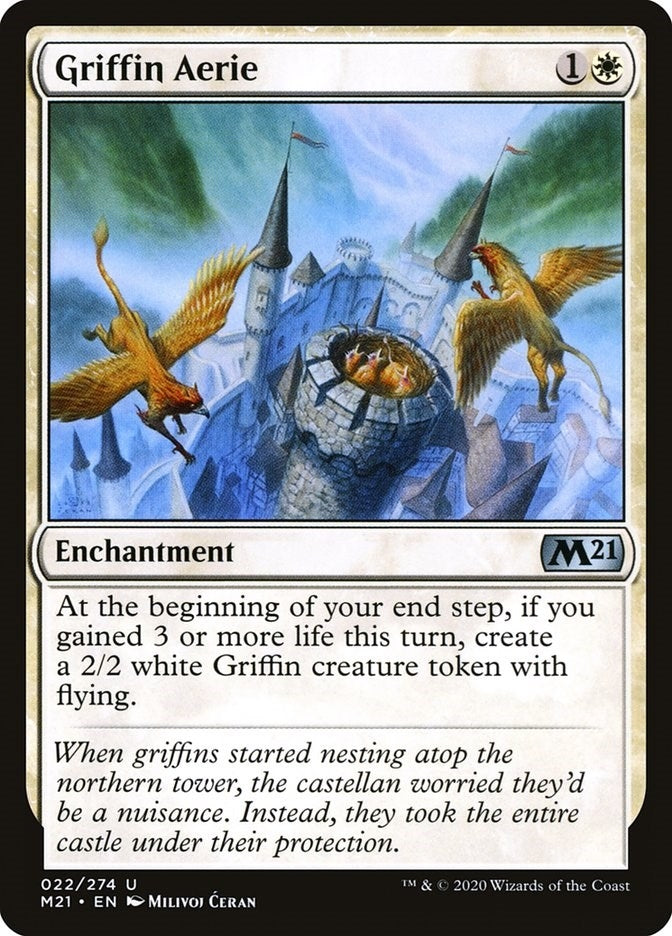 Image for Griffin Aerie (Core Set 2021) (22) - Magic: The Gathering