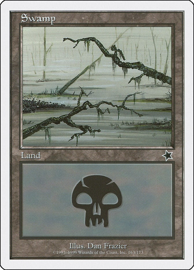 Image for Swamp (163) (Starter 1999) (163) - Magic: The Gathering