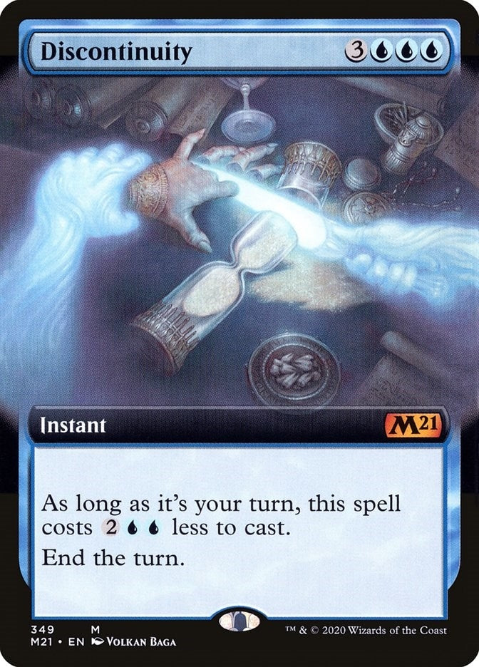 Image for Discontinuity (Extended Art) (Core Set 2021) (349) - Magic: The Gathering