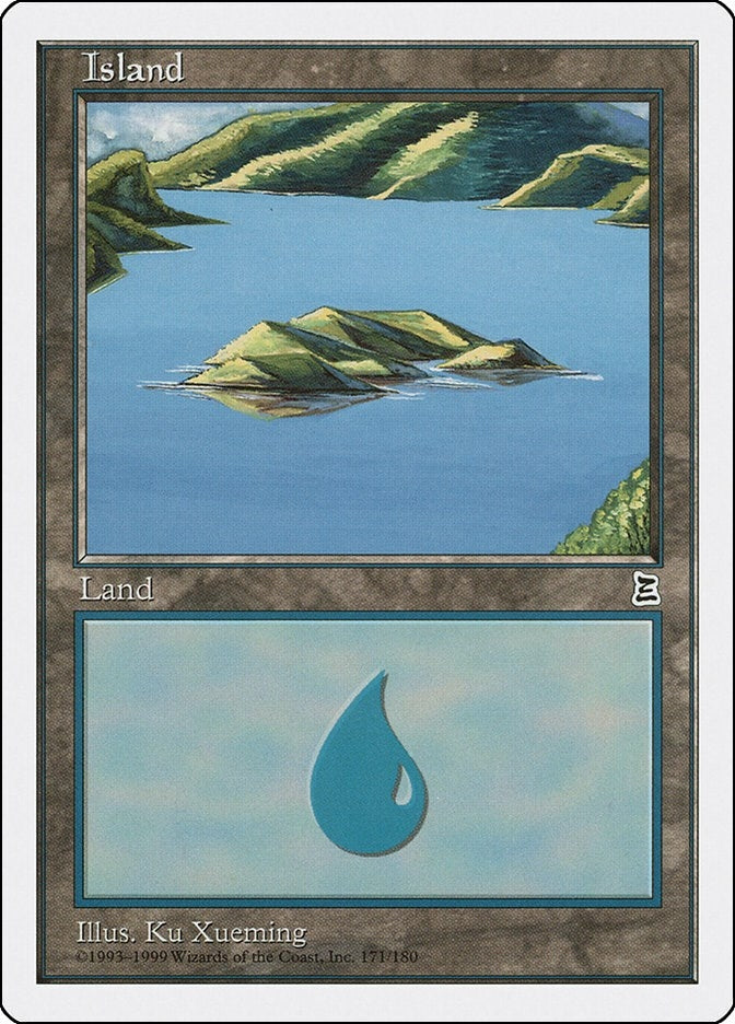 Image for Island (171) (Portal Three Kingdoms) (171) - Magic: The Gathering