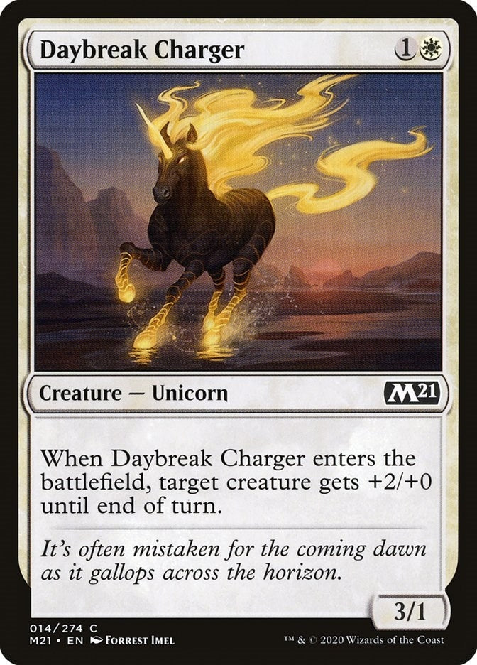 Image for Daybreak Charger (Core Set 2021) (14) - Magic: The Gathering