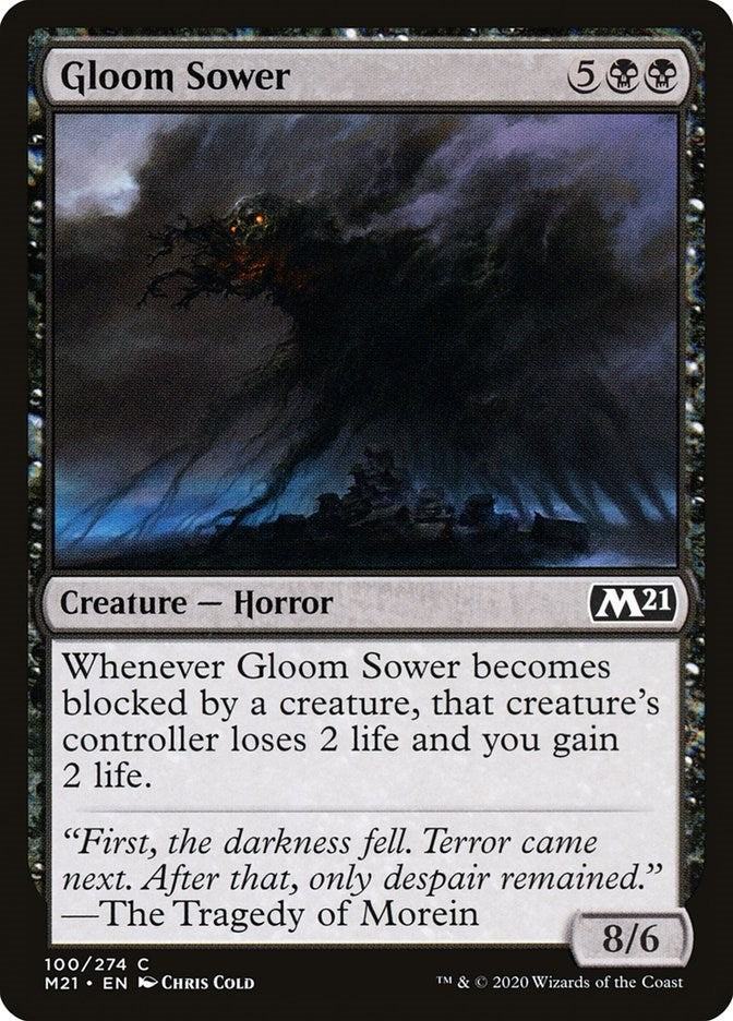 Image for Gloom Sower (Core Set 2021) (100) - Magic: The Gathering