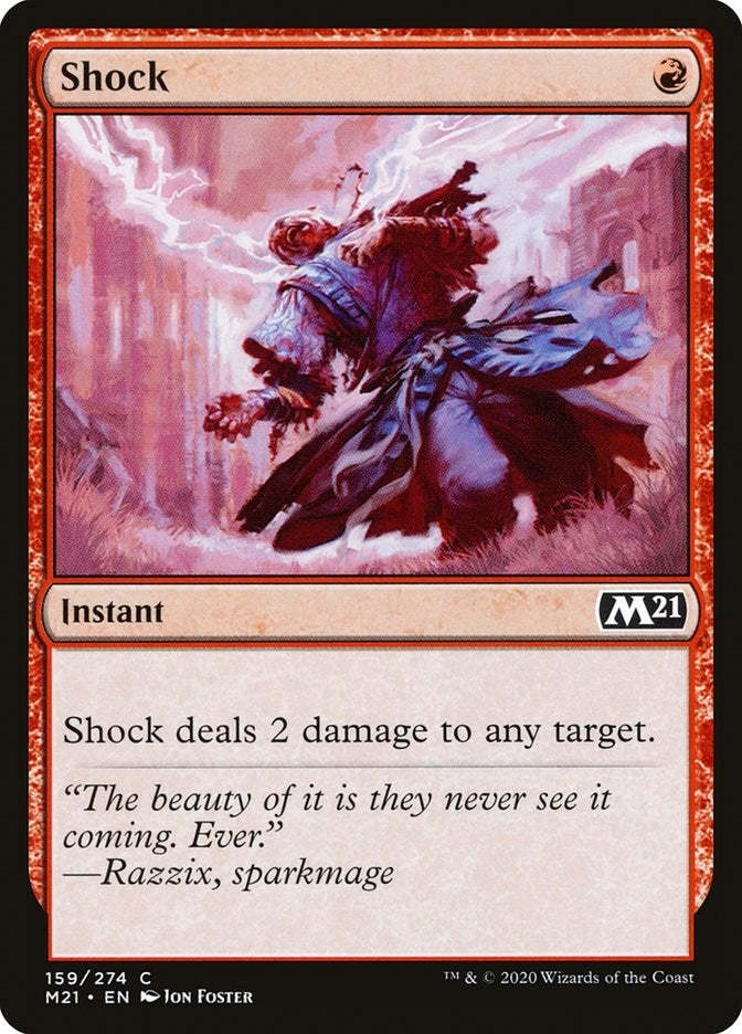 Image for Shock (Core Set 2021) (159) - Magic: The Gathering