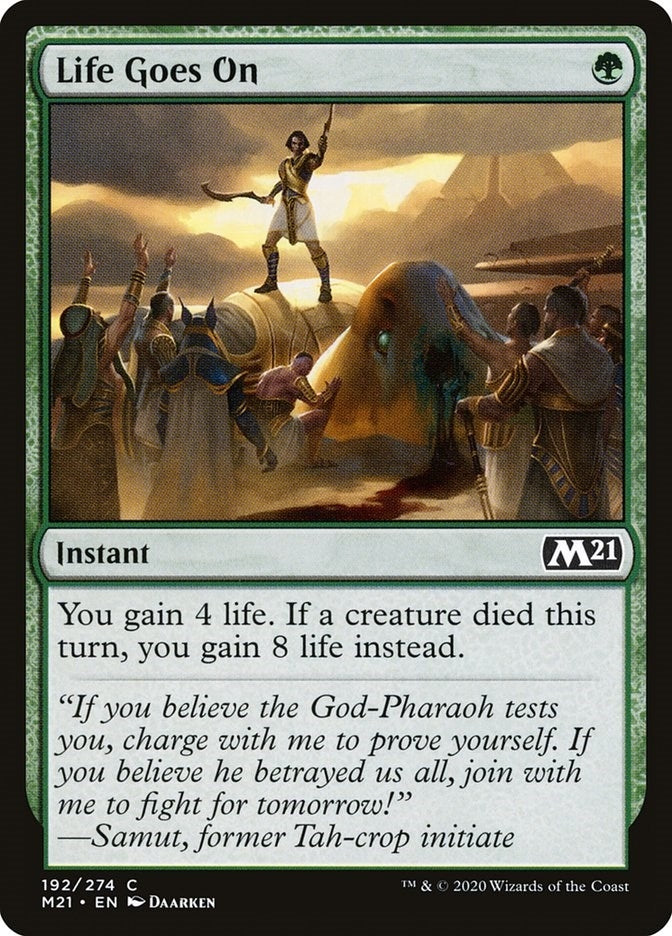 Image for Life Goes On (Core Set 2021) (192) - Magic: The Gathering