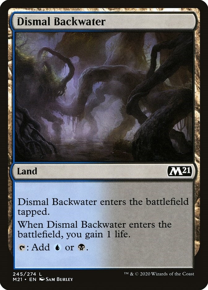 Image for Dismal Backwater (Core Set 2021) (245) - Magic: The Gathering