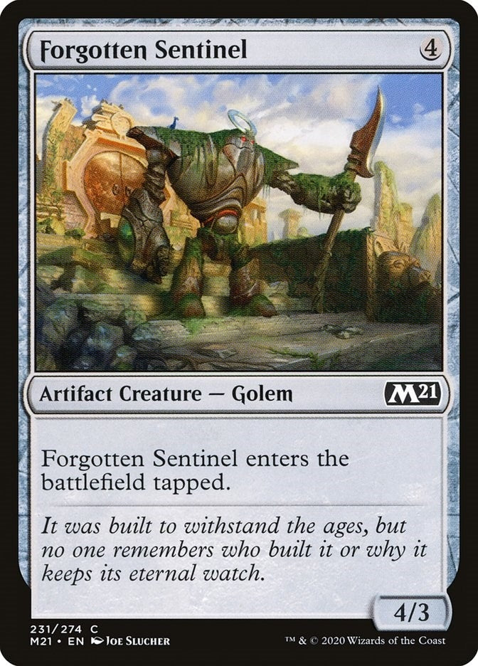 Image for Forgotten Sentinel (Core Set 2021) (231) - Magic: The Gathering