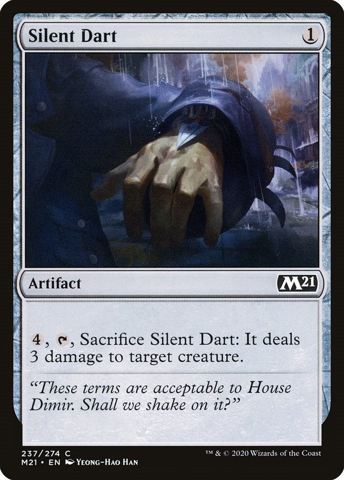 Image for Silent Dart (Core Set 2021) (237) - Magic: The Gathering