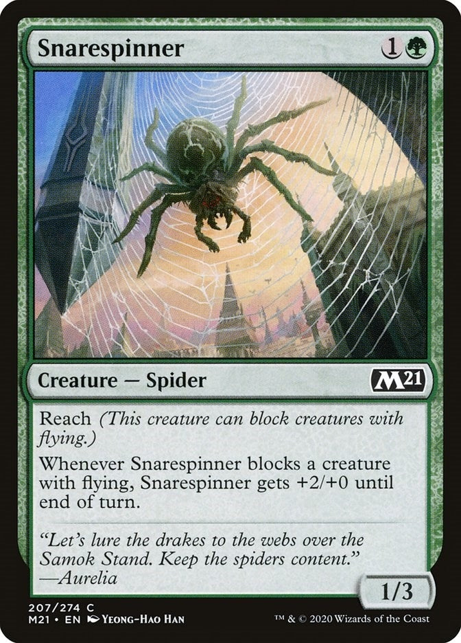 Image for Snarespinner (Core Set 2021) (207) - Magic: The Gathering