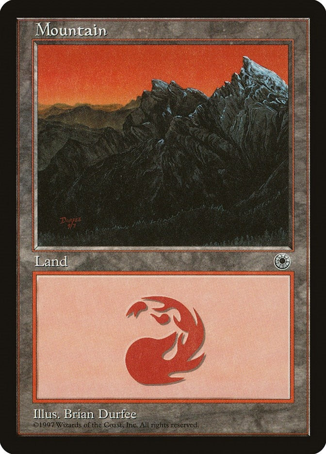 Image for Mountain (Peaks Right) (Portal) - Magic: The Gathering