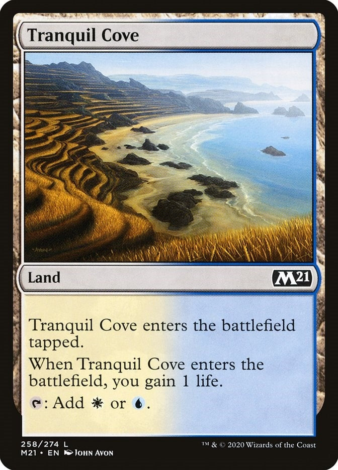 Image for Tranquil Cove (Core Set 2021) (258) - Magic: The Gathering