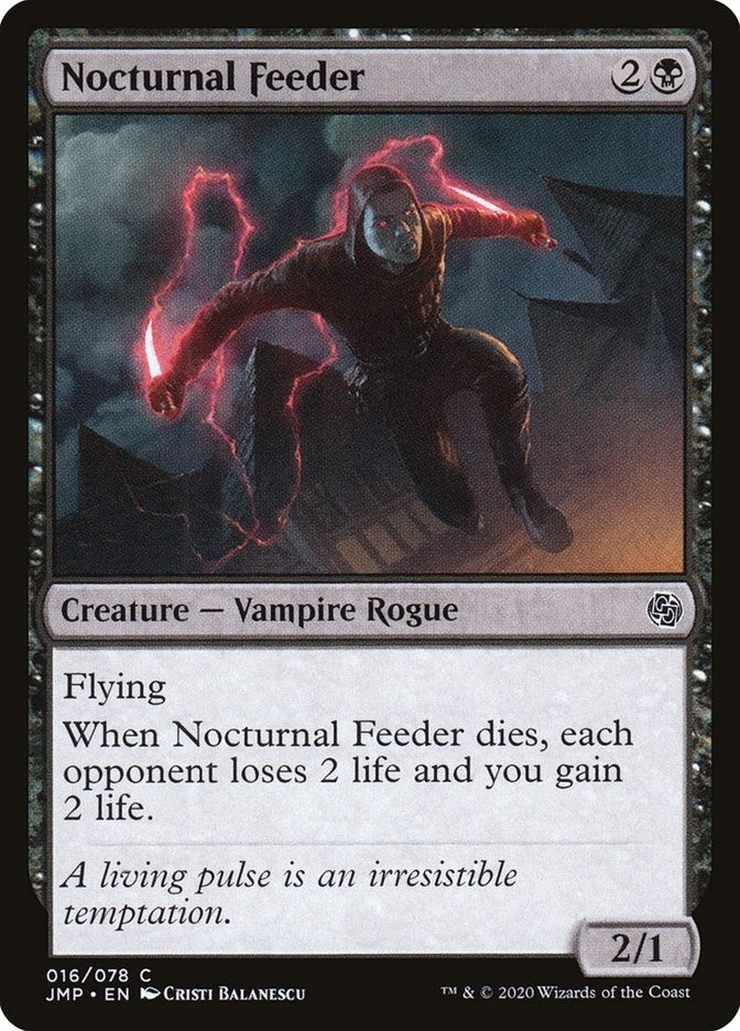 Image for Nocturnal Feeder (Jumpstart) (16) - Magic: The Gathering