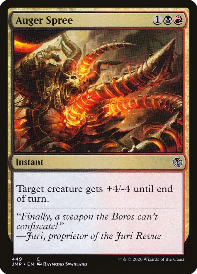 Image for Auger Spree (Jumpstart) (449) - Magic: The Gathering