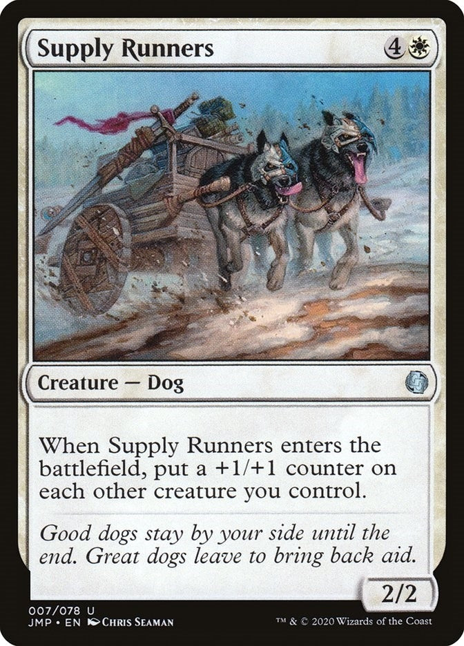 Image for Supply Runners (Jumpstart) (7) - Magic: The Gathering