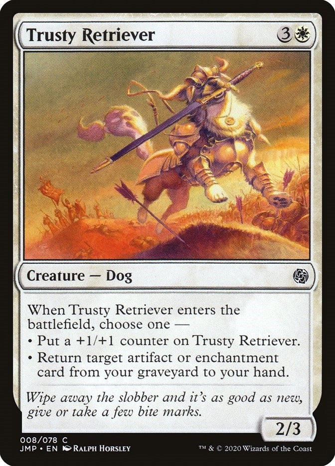 Image for Trusty Retriever (Jumpstart) (8) - Magic: The Gathering