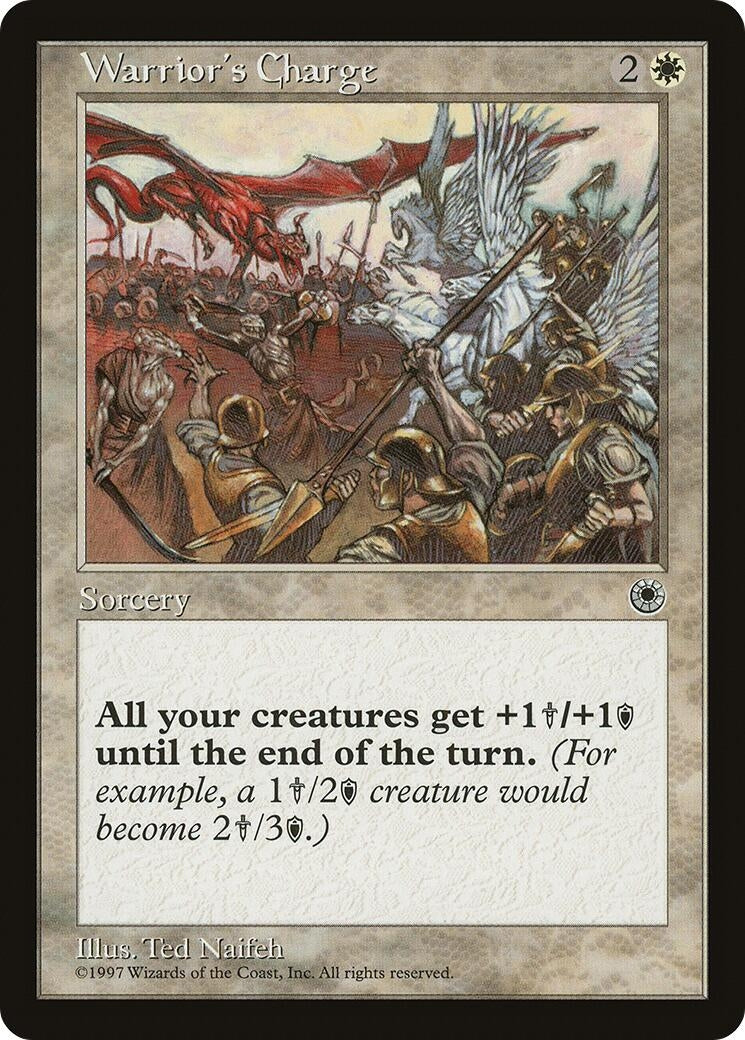 Image for Warrior's Charge (Portal) - Magic: The Gathering