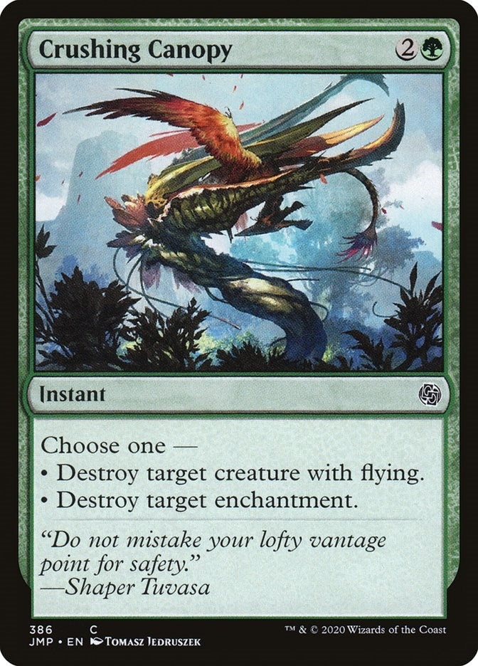 Image for Crushing Canopy (Jumpstart) (386) - Magic: The Gathering