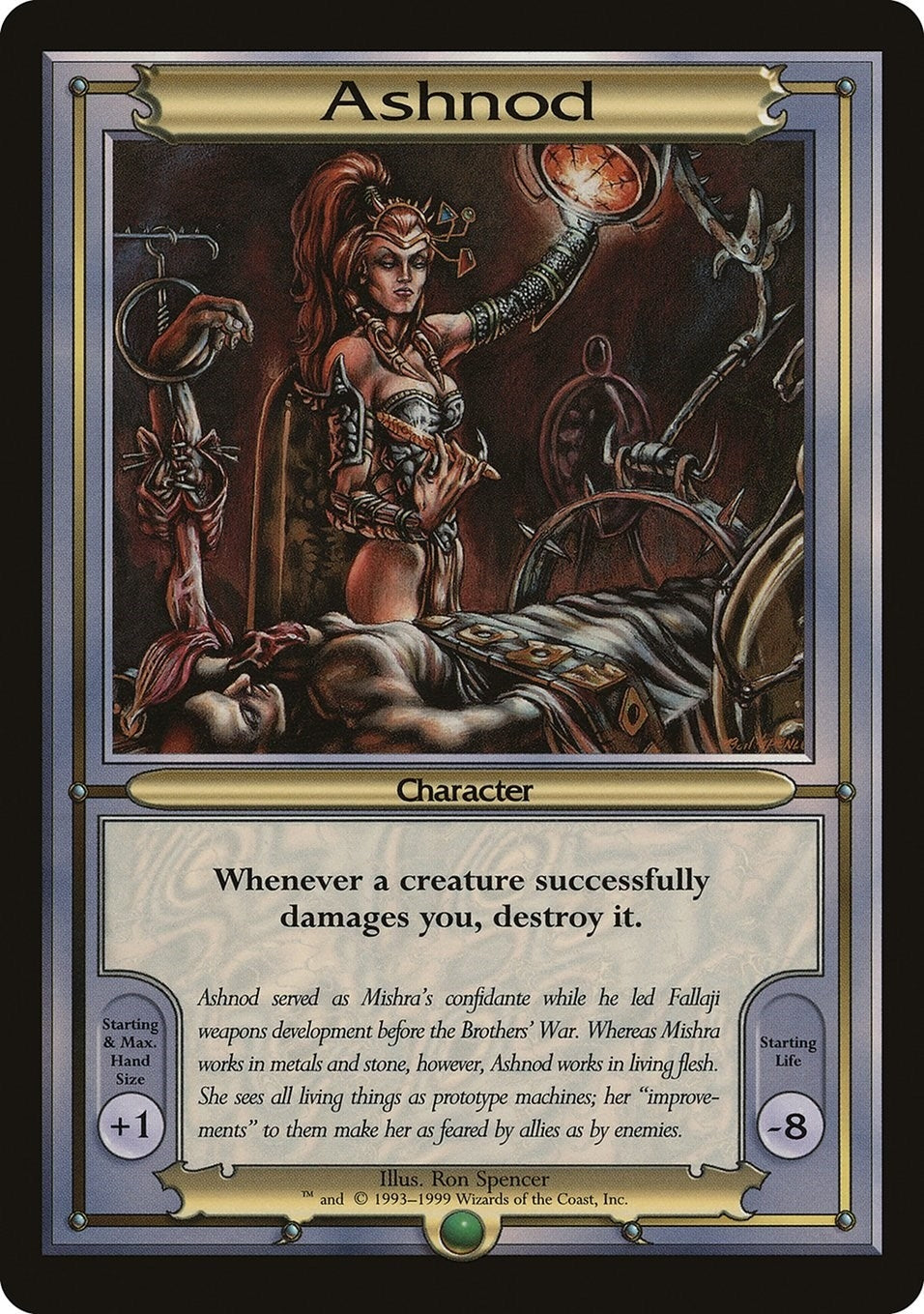 Image for Ashnod (Oversize) (Vanguard) - Magic: The Gathering