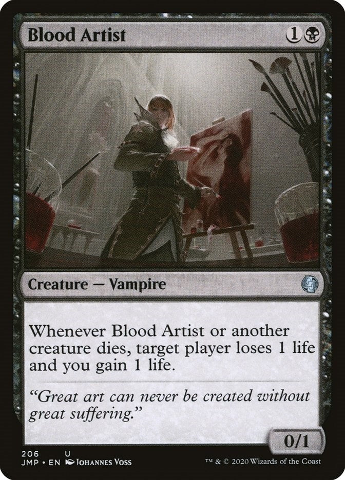 Image for Blood Artist (Jumpstart) (206) - Magic: The Gathering