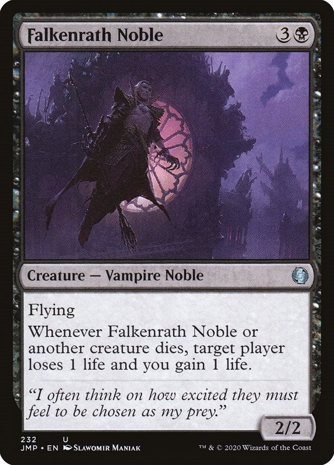 Image for Falkenrath Noble (Jumpstart) (232) - Magic: The Gathering
