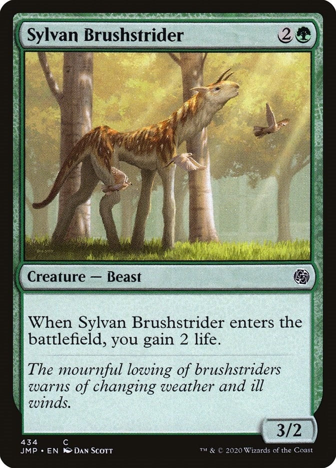 Image for Sylvan Brushstrider (Jumpstart) (434) - Magic: The Gathering