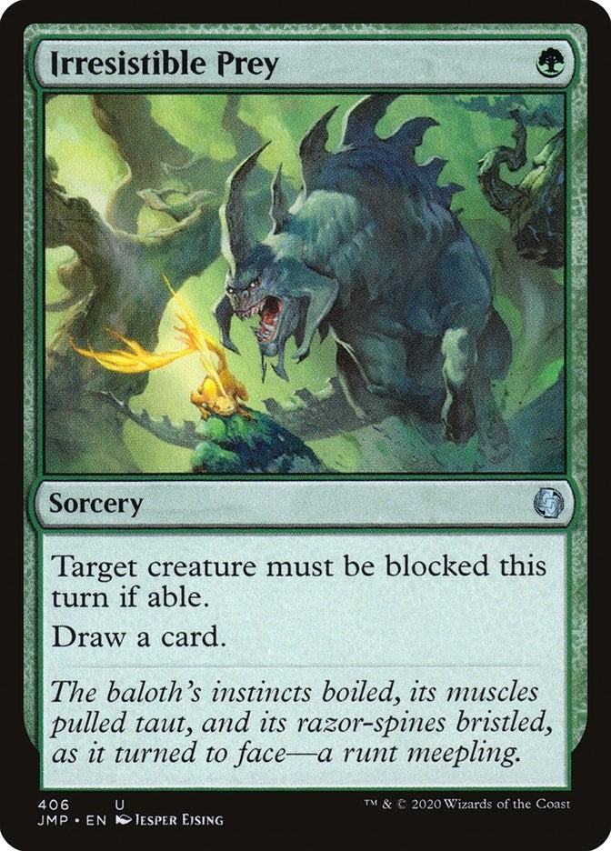 Image for Irresistible Prey (Jumpstart) (406) - Magic: The Gathering
