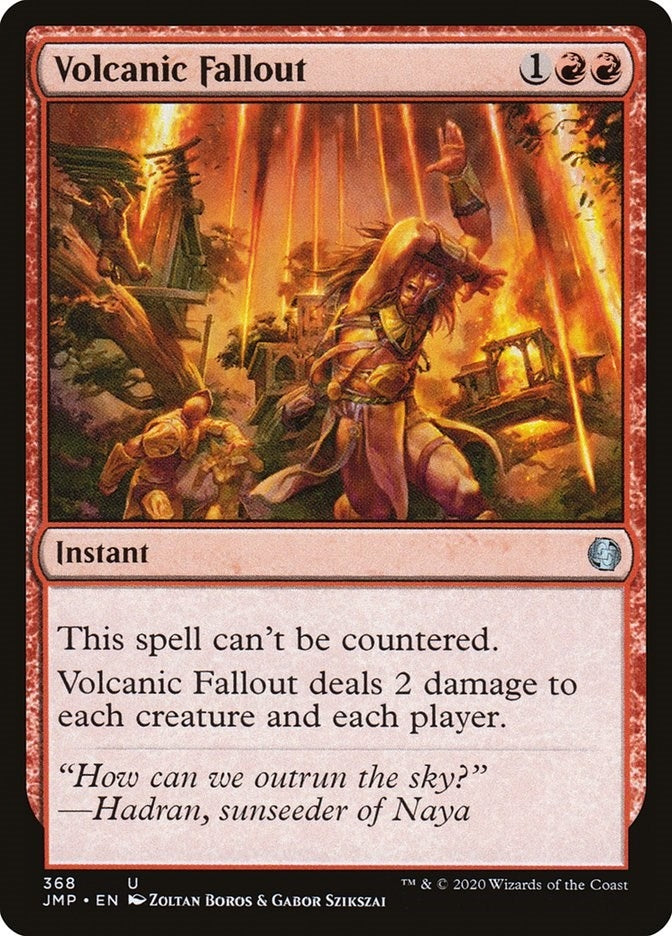 Image for Volcanic Fallout (Jumpstart) (368) - Magic: The Gathering