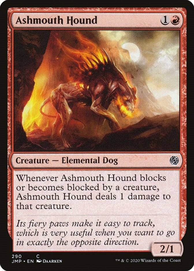 Image for Ashmouth Hound (Jumpstart) (290) - Magic: The Gathering