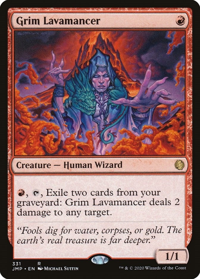 Image for Grim Lavamancer (Jumpstart) (331) - Magic: The Gathering