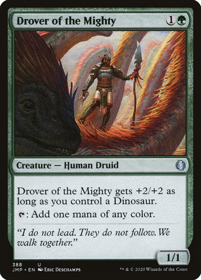 Image for Drover of the Mighty (Jumpstart) (388) - Magic: The Gathering
