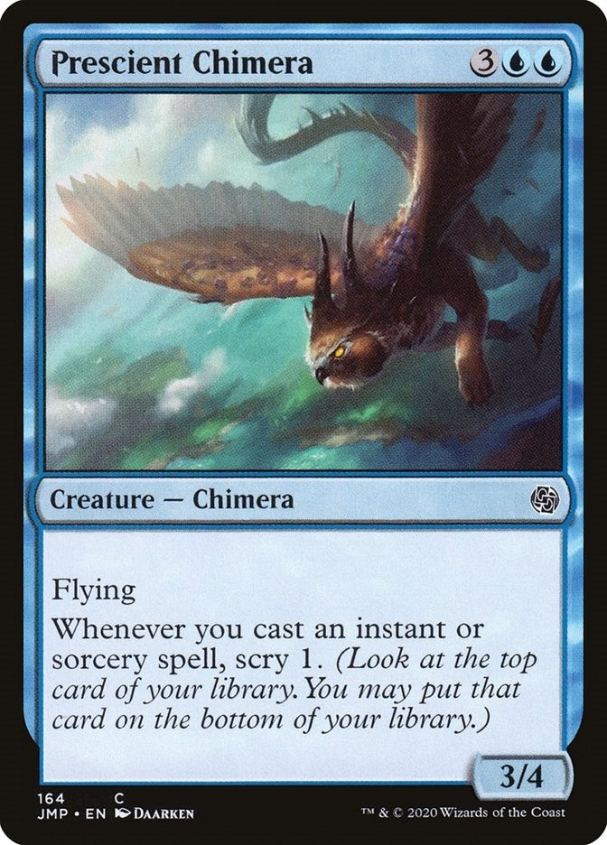 Image for Prescient Chimera (Jumpstart) (164) - Magic: The Gathering
