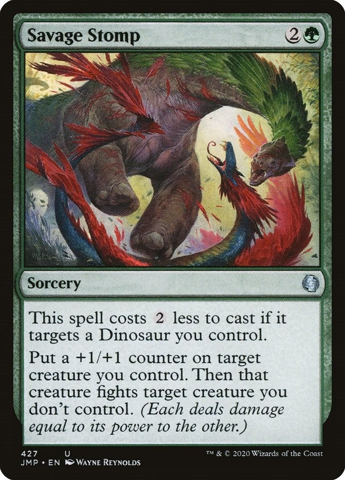Image for Savage Stomp (Jumpstart) (427) - Magic: The Gathering