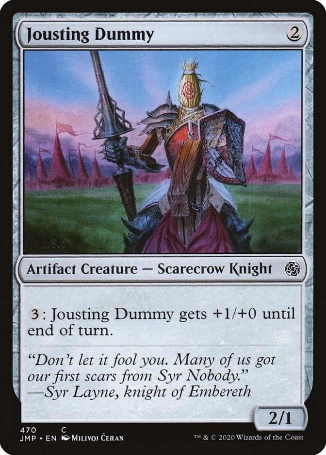 Image for Jousting Dummy (Jumpstart) (470) - Magic: The Gathering