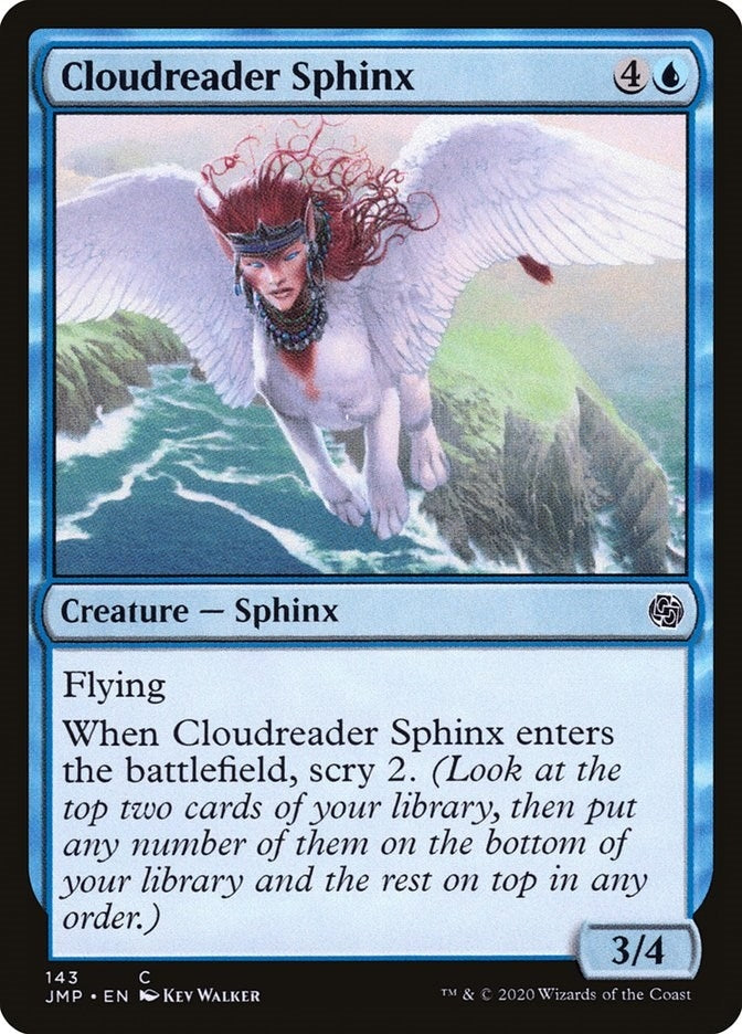 Image for Cloudreader Sphinx (Jumpstart) (143) - Magic: The Gathering